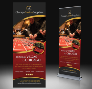 Diseño de Póster por alex989 para Chicago Casino Suppliers | Diseño: #12316837