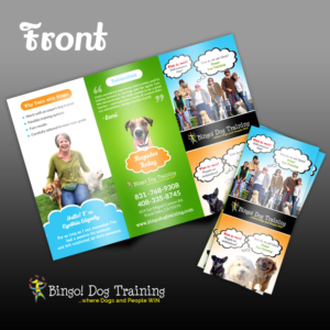 Flyer Design by creative.bugs for Bingo Dog Training | Design: #12371325