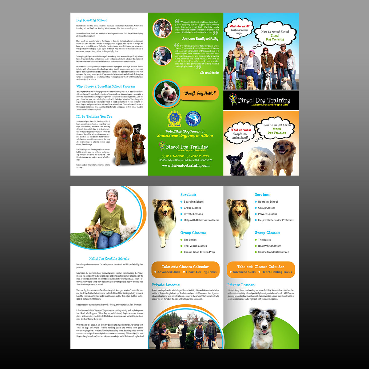 Flyer Design by creative.bugs for Bingo Dog Training | Design #12420771