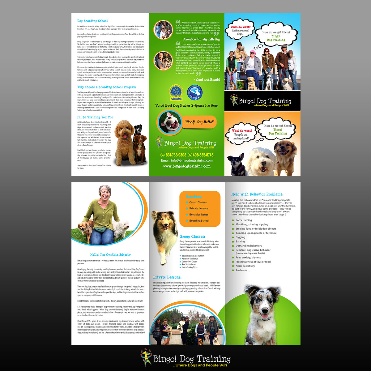 Flyer Design by creative.bugs for Bingo Dog Training | Design #12450081