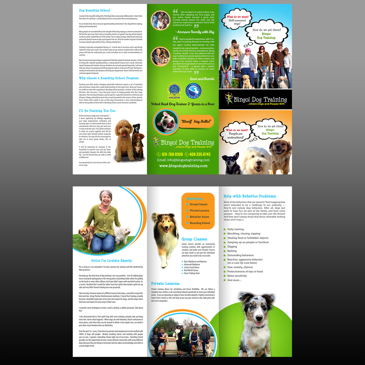 Flyer Design by creative.bugs for Bingo Dog Training | Design #12515757