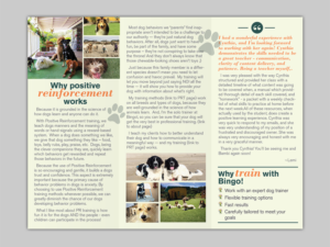 Flyer Design by Mon01 for Bingo Dog Training | Design: #12339608