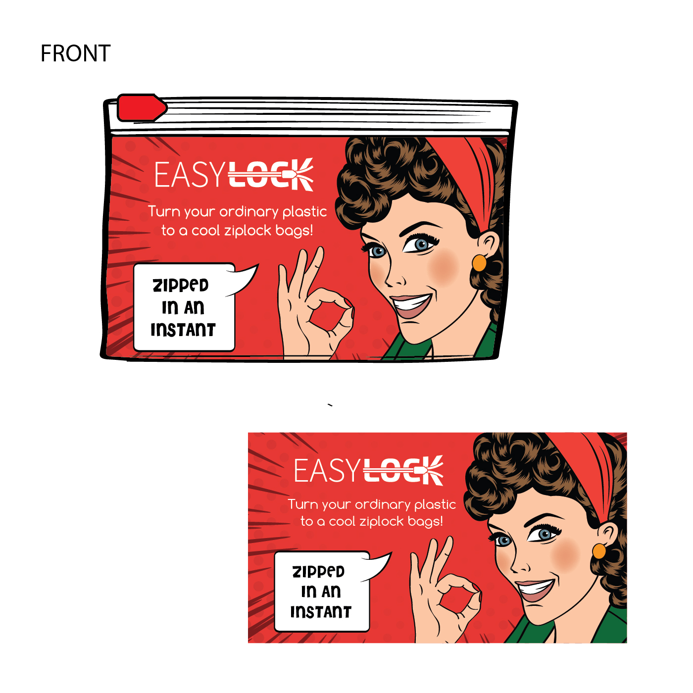 Packaging Design by Kim Asuncion for easyLock | Design #12580484