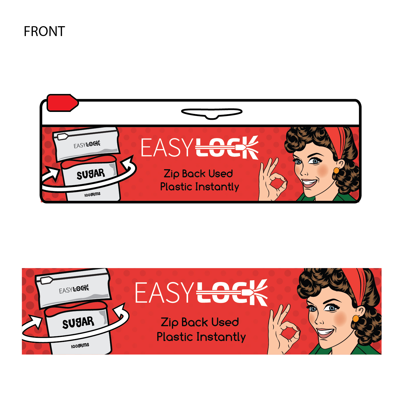 Packaging Design by Kim Asuncion for easyLock | Design #12596673