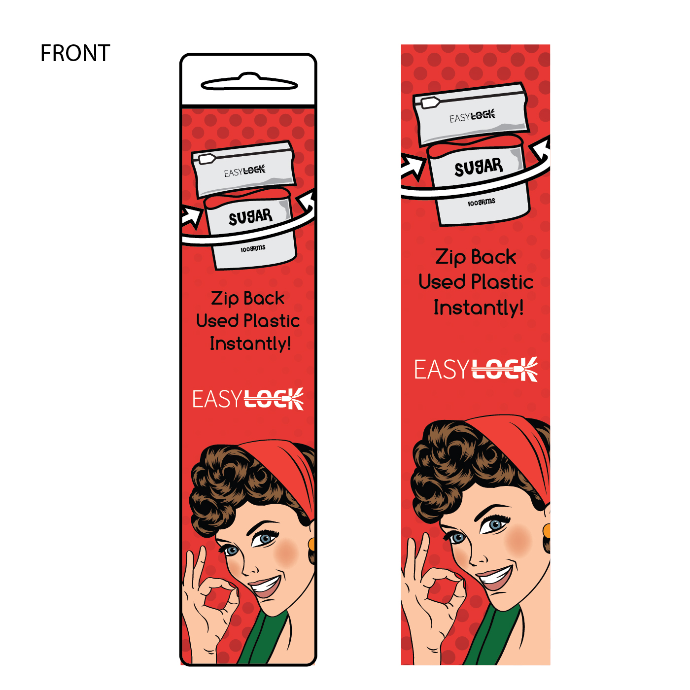 Packaging Design by Kim Asuncion for easyLock | Design #12614724
