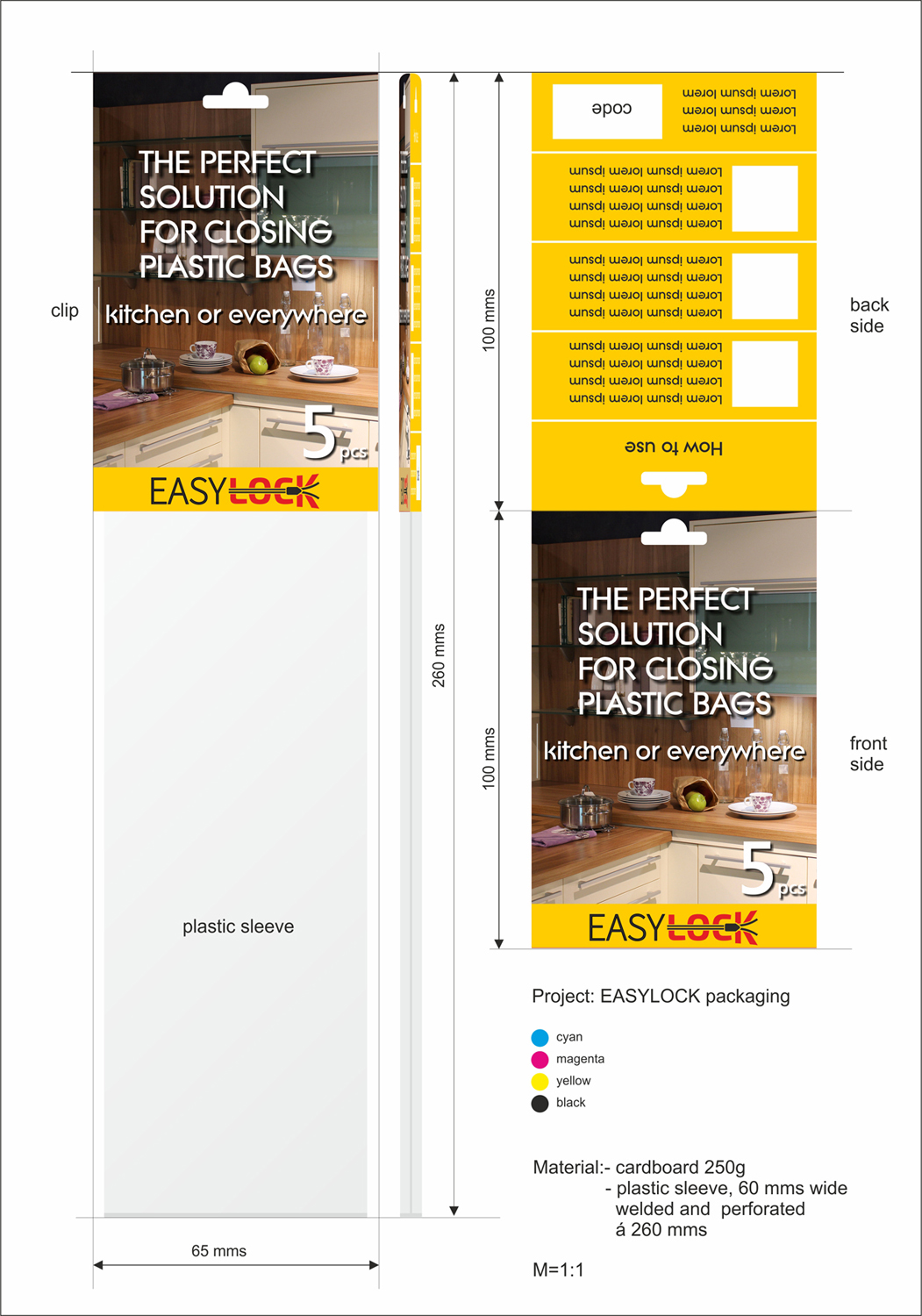 Packaging Design by crea for easyLock | Design #12488998