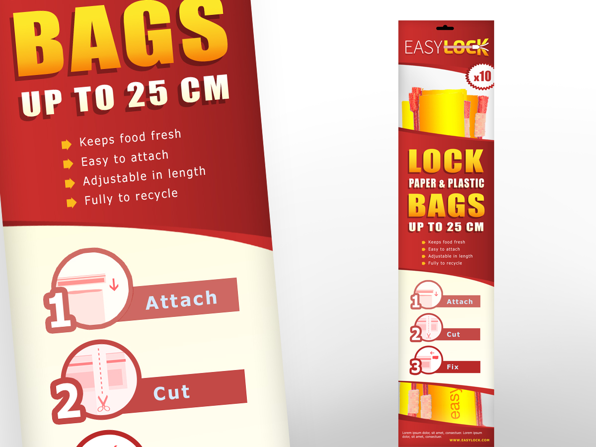Packaging Design by PRstudios for easyLock | Design #12324848