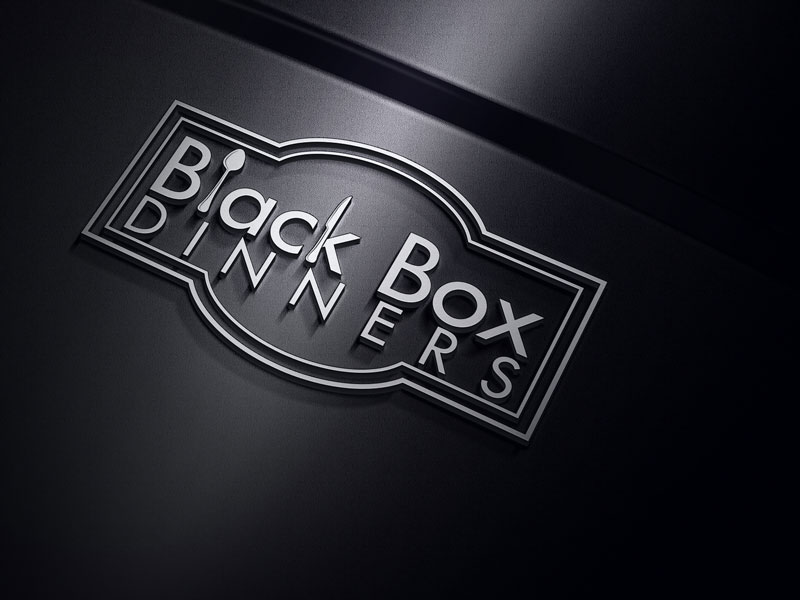 Diseño de Logo por designlogo007 para Black Box Dinners  | Diseño #12324609