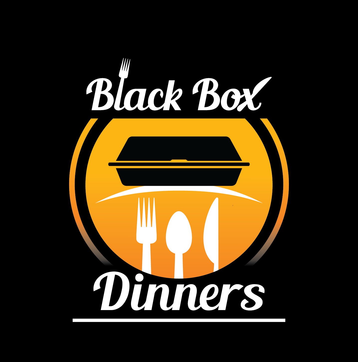 Logo Design by dong.truc.nguyen.1477 for Black Box Dinners  | Design #12466011