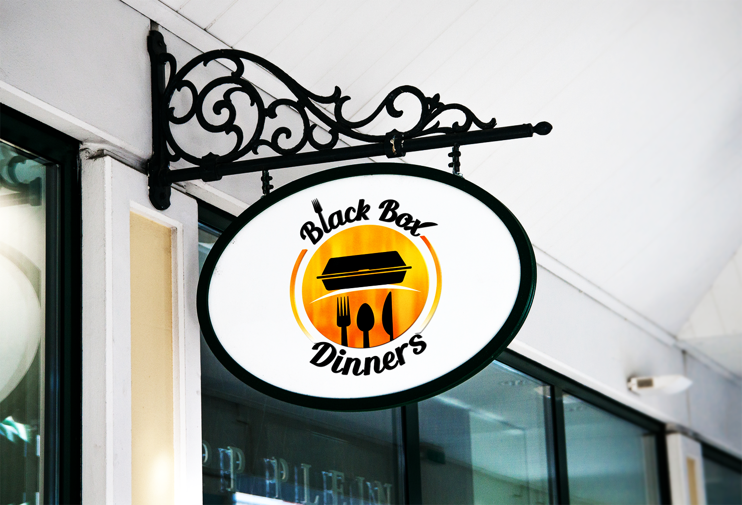 Logo Design by dong.truc.nguyen.1477 for Black Box Dinners  | Design #12520097