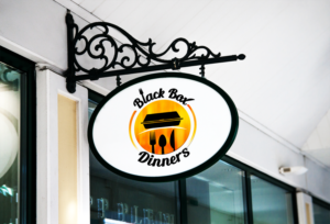 Logo Design by dong.truc.nguyen.1477 for Black Box Dinners  | Design: #12520097