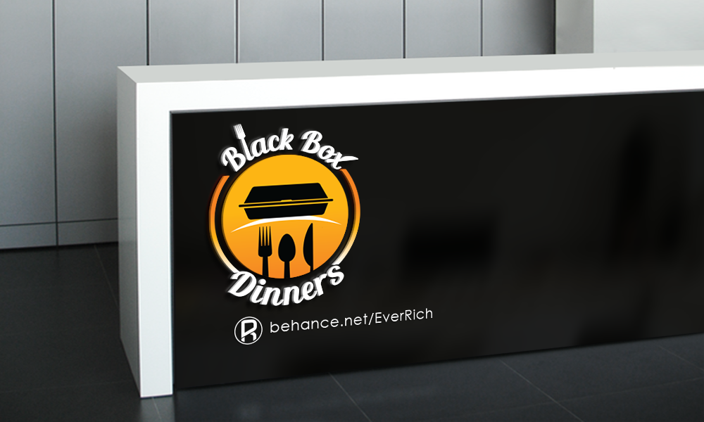 Logo Design by dong.truc.nguyen.1477 for Black Box Dinners  | Design #12520098