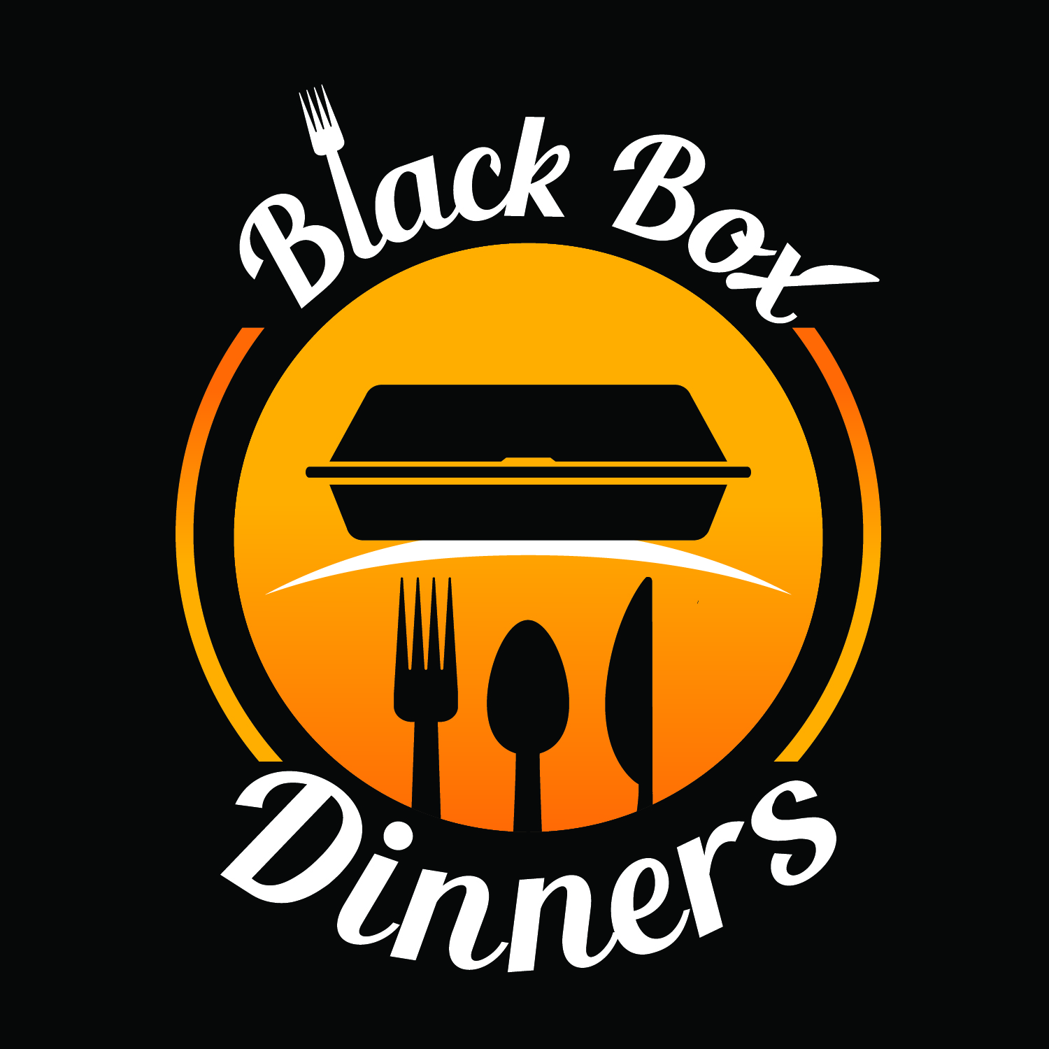Logo Design by dong.truc.nguyen.1477 for Black Box Dinners  | Design #12557039