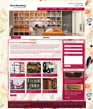 Web Design par pb pour ce projet | Design : #552546
