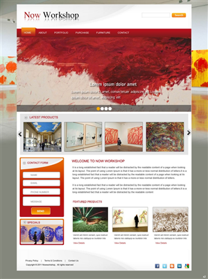 Web Design par pb pour ce projet | Design : #553258