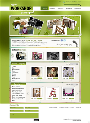 Web Design par pb pour ce projet | Design : #553960