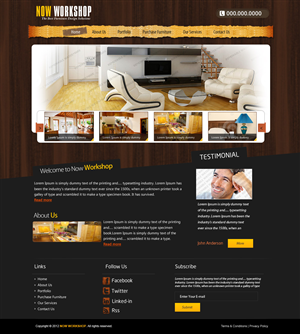 Web Design par OM pour ce projet | Design : #565486