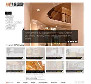 Web Design par OM pour ce projet | Design : #567509