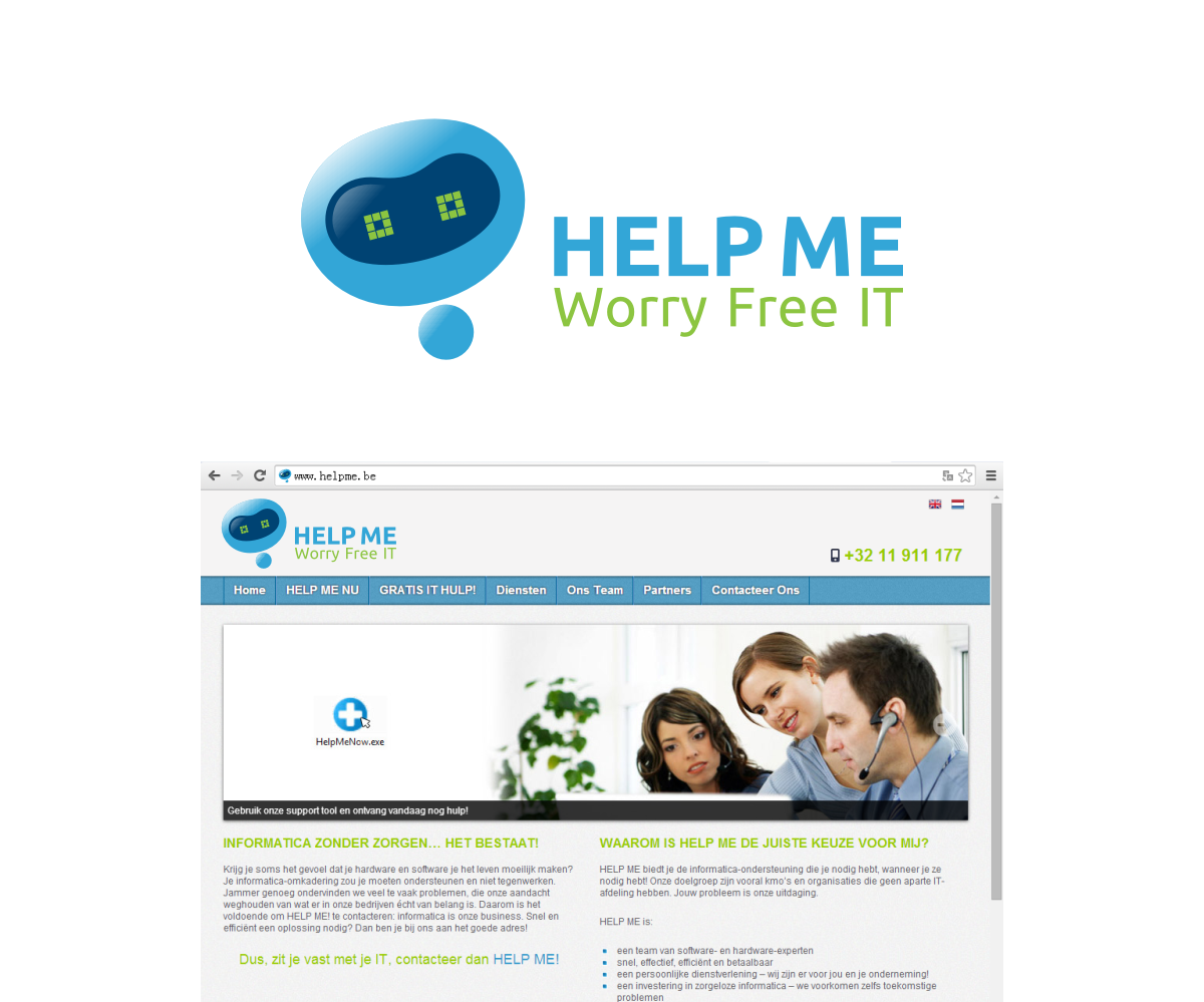 Logo Design by CityTop for Help Me | Design #4647031