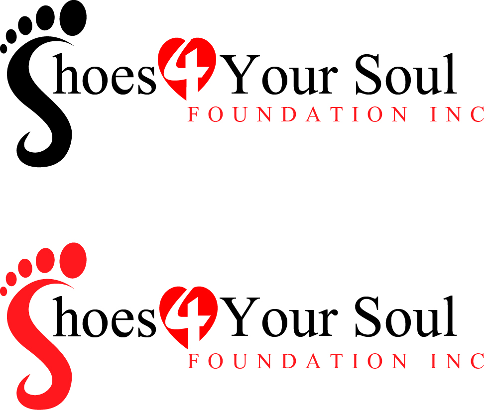Logo Design by RameshM22 for Shoes 4 Your Soul Foundation Inc. | Design: #2404719