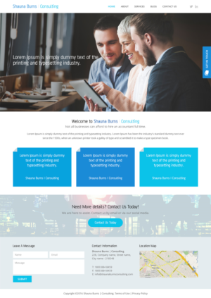 Website for business consultancy - bright and happy feel needed | Web Design by RupalTechno