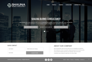 Web Design by pb for Shauna Burns Consultancy | Design: #12316614