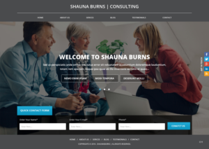 Web Design by pb for Shauna Burns Consultancy | Design: #12316616