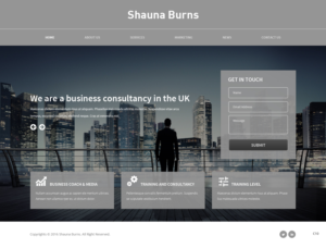Web Design by pb for Shauna Burns Consultancy | Design: #12316621