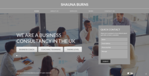 Web Design by pb for Shauna Burns Consultancy | Design: #12316627