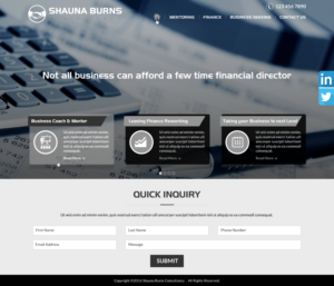 Web Design by Sbss for Shauna Burns Consultancy | Design: #12313677
