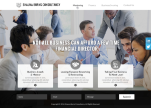 Web Design by Sbss for Shauna Burns Consultancy | Design: #12313695