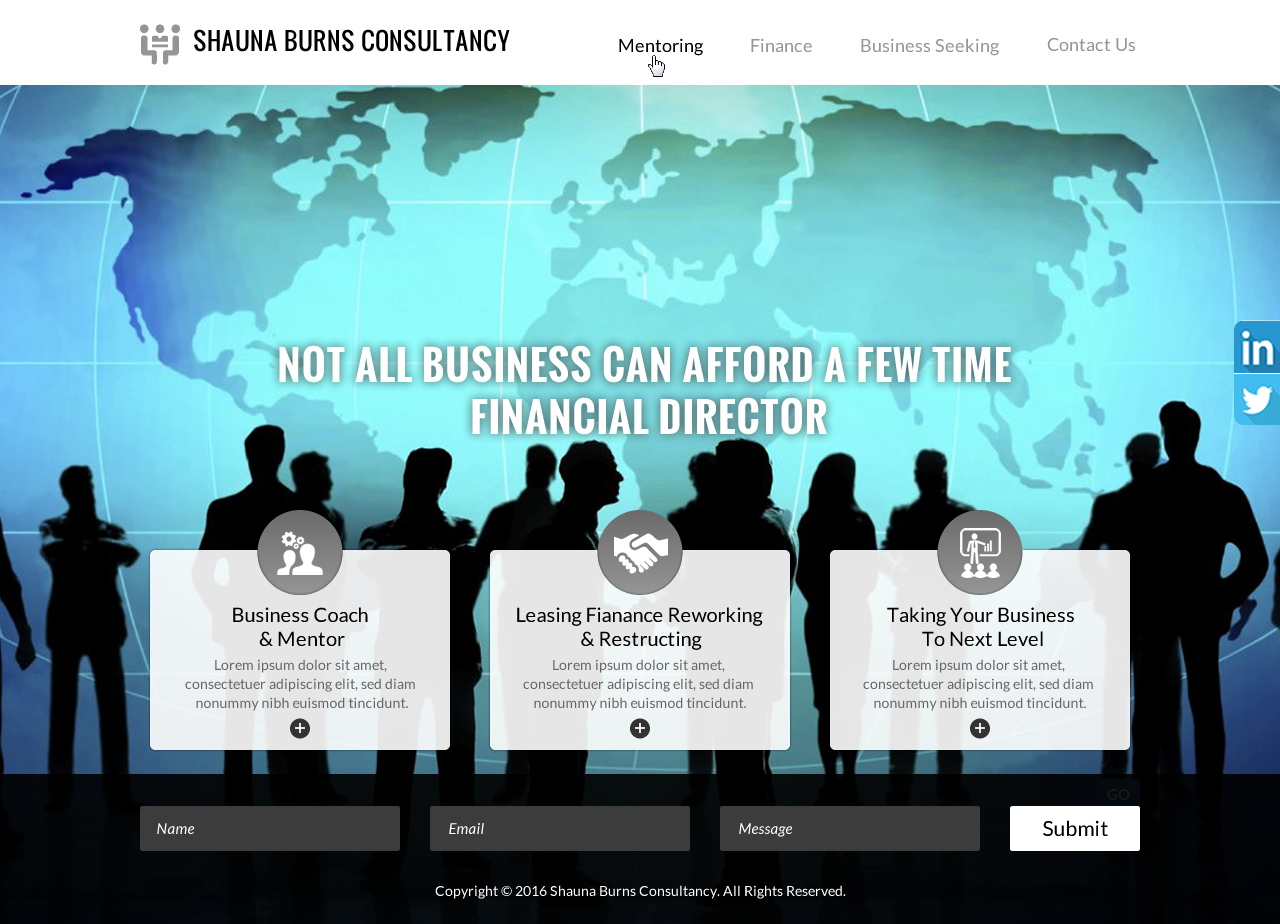 Web Design by Sbss for Shauna Burns Consultancy | Design #12313696