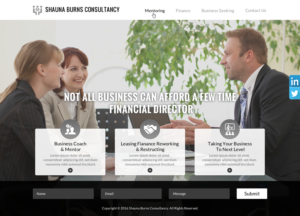 Web Design by Sbss for Shauna Burns Consultancy | Design: #12313697