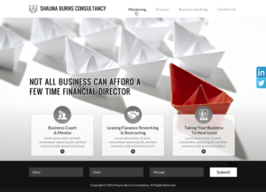 Web Design by Sbss for Shauna Burns Consultancy | Design: #12317280