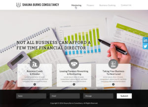 Web Design by Sbss for Shauna Burns Consultancy | Design: #12317284