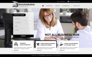 Web Design by Sbss for Shauna Burns Consultancy | Design: #12317295