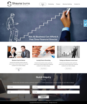 Web Design by Sbss for Shauna Burns Consultancy | Design: #12380813