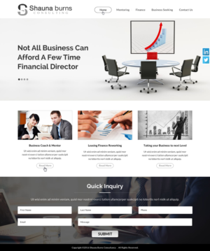 Web Design by Sbss for Shauna Burns Consultancy | Design: #12380816