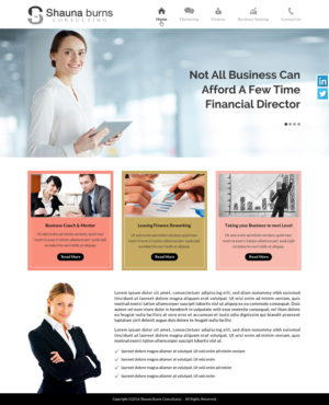 Web Design by Sbss for Shauna Burns Consultancy | Design: #12386131
