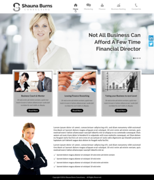 Web Design by Sbss for Shauna Burns Consultancy | Design: #12401531