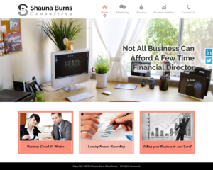 Web Design by Sbss for Shauna Burns Consultancy | Design: #12411342