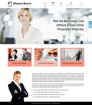 Web Design by Sbss for Shauna Burns Consultancy | Design: #12411343