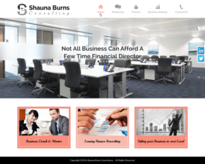 Web Design by Sbss for Shauna Burns Consultancy | Design: #12411344