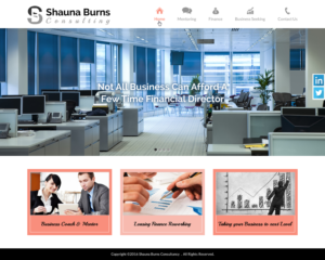 Web Design by Sbss for Shauna Burns Consultancy | Design: #12411389