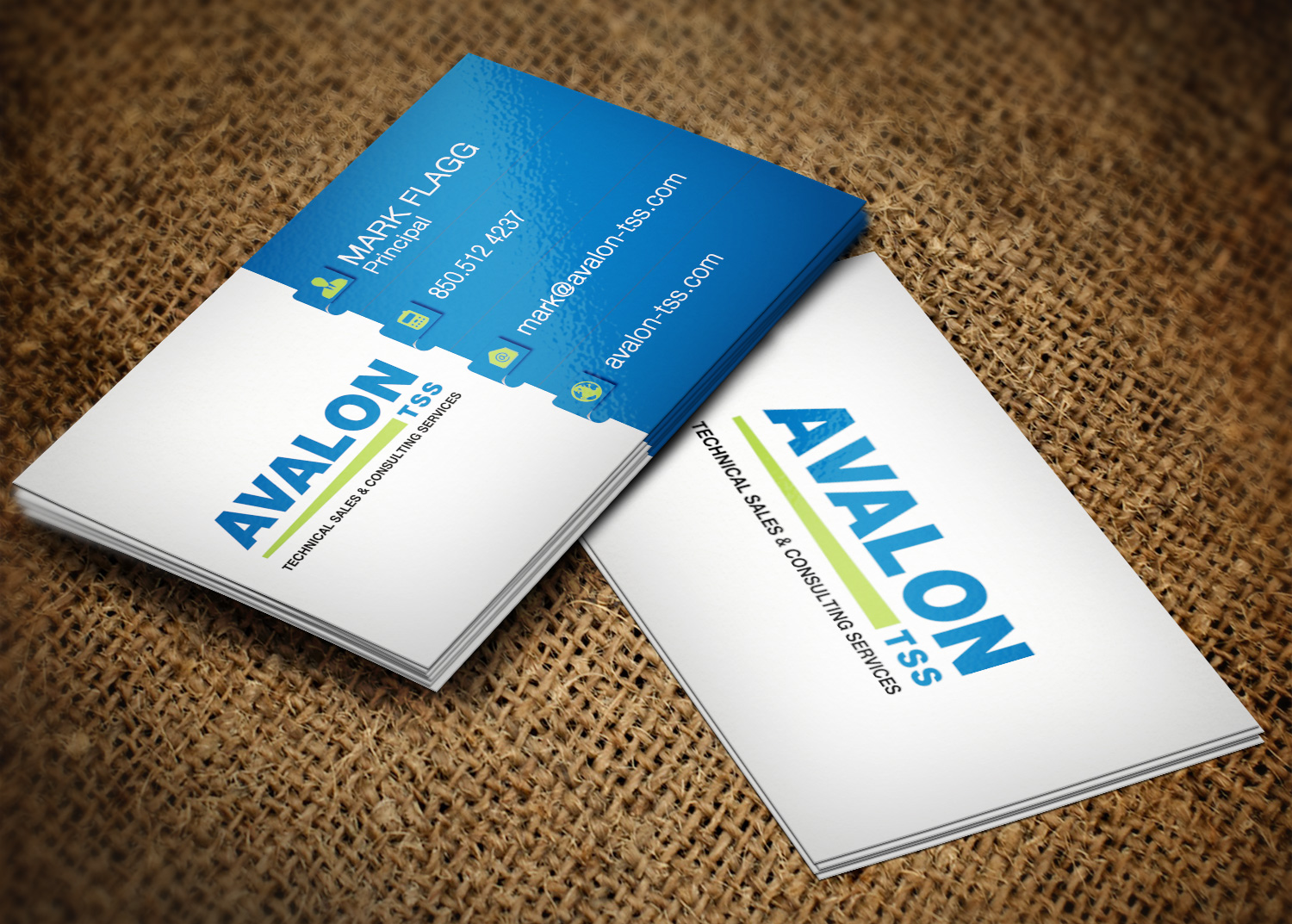 Business Card Design by Pixi Dust for Avalon TSS | Design #12321588