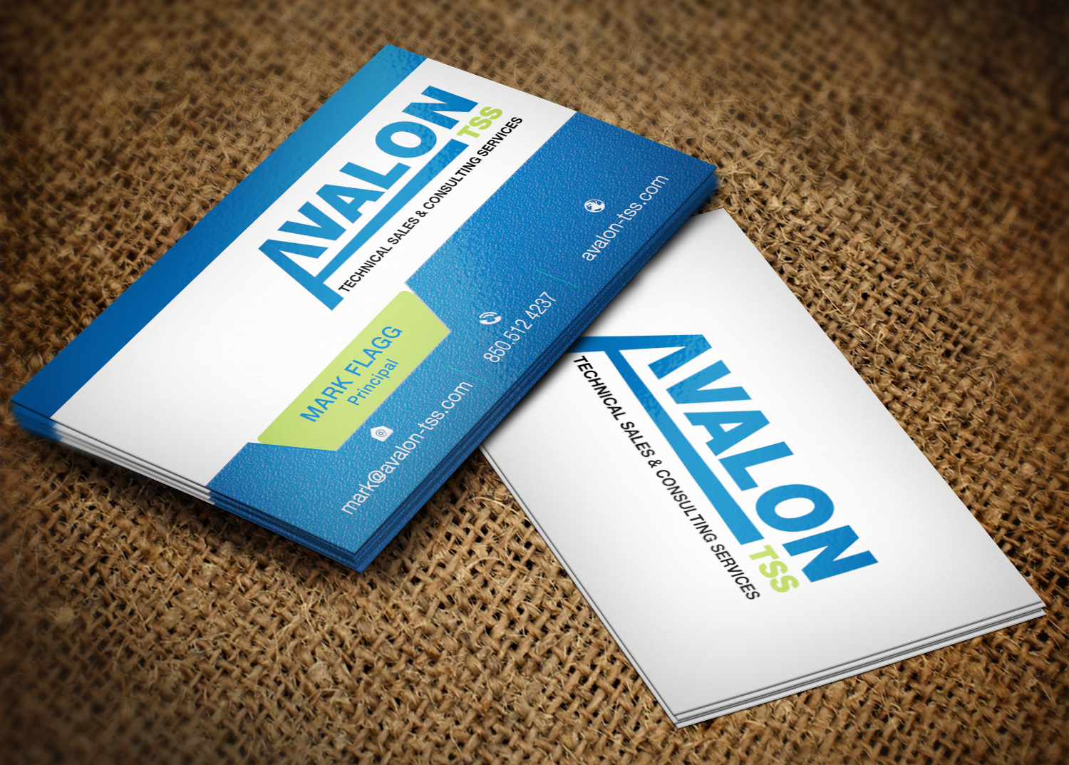 Business Card Design by Pixi Dust for Avalon TSS | Design #12321589