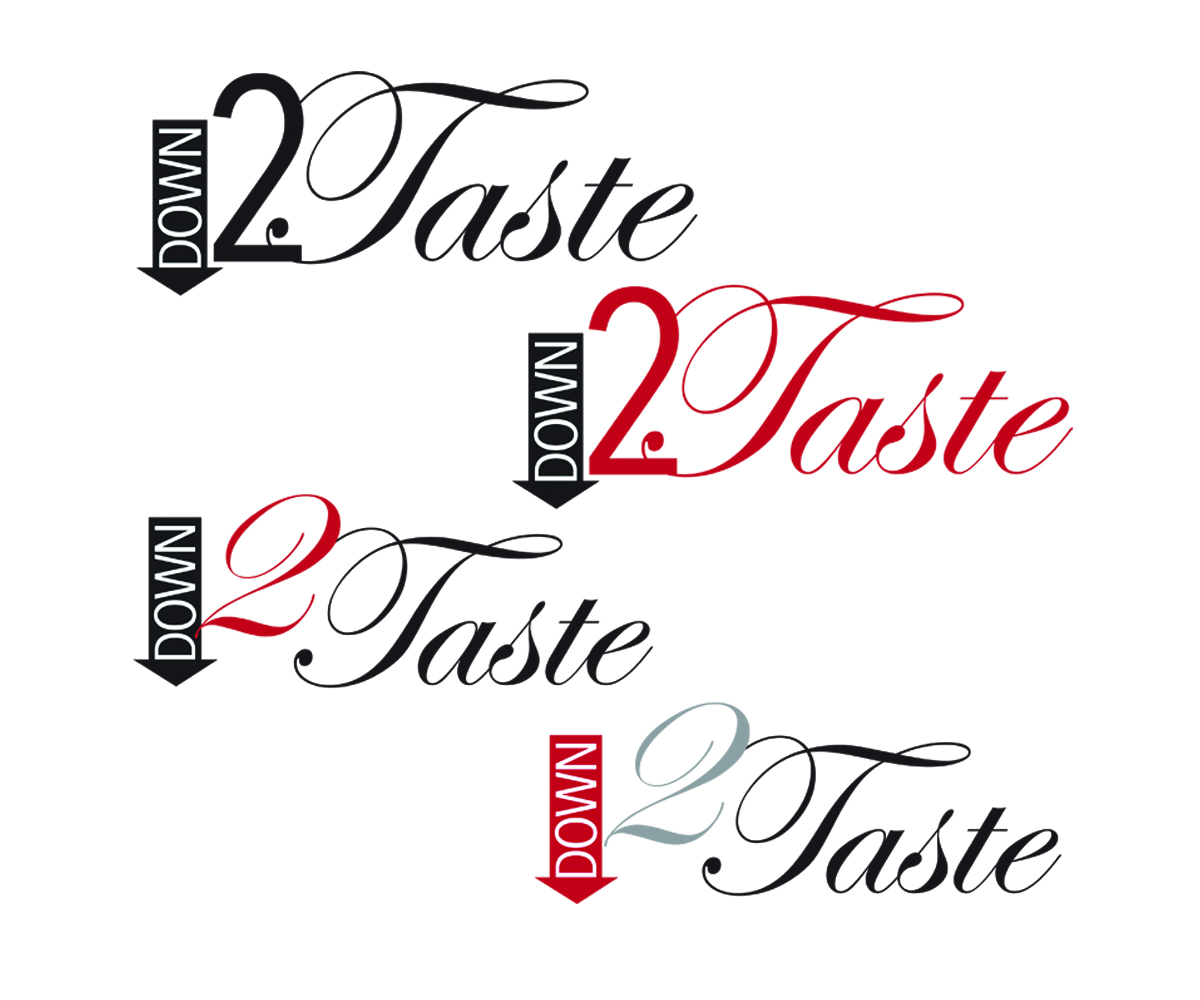 Logo Design by Hot Rod for Down 2 Taste | Design #12325413