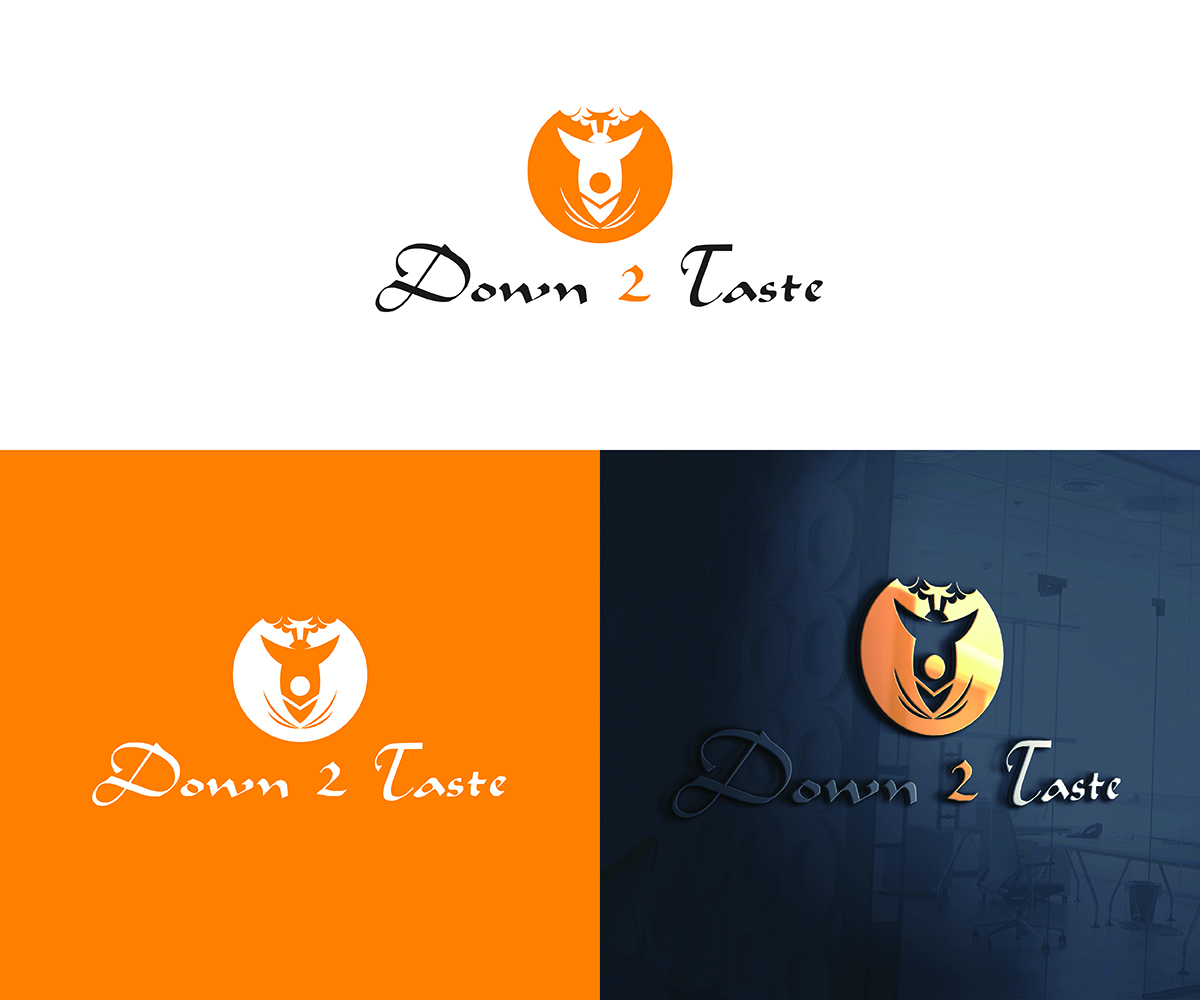 Logo-Design von eMARK für Down 2 Taste | Design #12386391