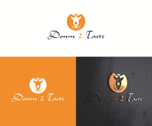 Diseño de Logo por eMARK para Down 2 Taste | Diseño: #12386391