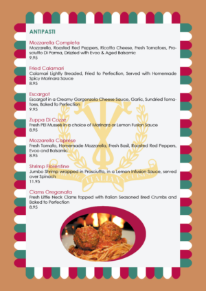 Menu Design by truhelen for this project | Design: #12311836